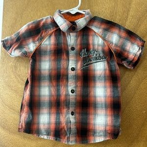 Harley Davidson 3T Button Down Shirt